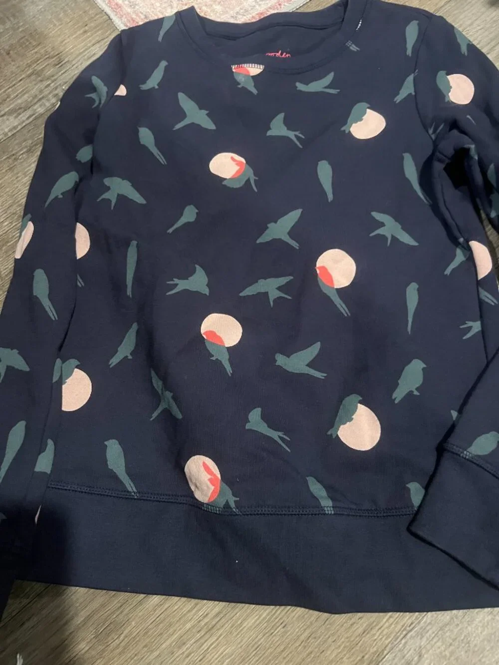 Boden Renee Crewneck Sweatshirt size XS - Picture 6 of 10